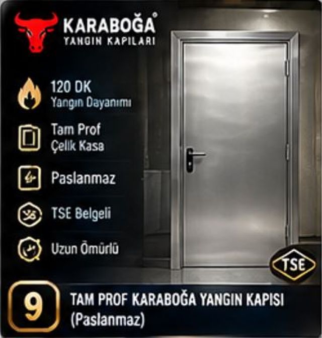 Tuzla Tekstil Fabrikası İçin Yangın Kapısı | İmalat ve Montaj